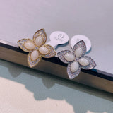 Trendy Leaf Rings for Women Wedding Engagement R-285