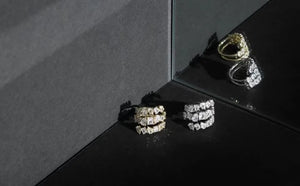 Leaf Rings For Women Wedding Engagement Dubai Naija Bridal Ring