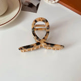 Japan & South Korea Acetate Hair Clip Metal Plate Hair Clip Shark Clip