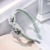 Japanese & Korean 3D Embroidered Elf Butterfly Headband Lace