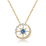 Japan S925 Silver Plated 18k Necklace Women's Celebrity Clavicle Chain