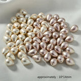 Japan Popularity High Water Droplet Cotton Pearl Ear Stud DIY Accessories