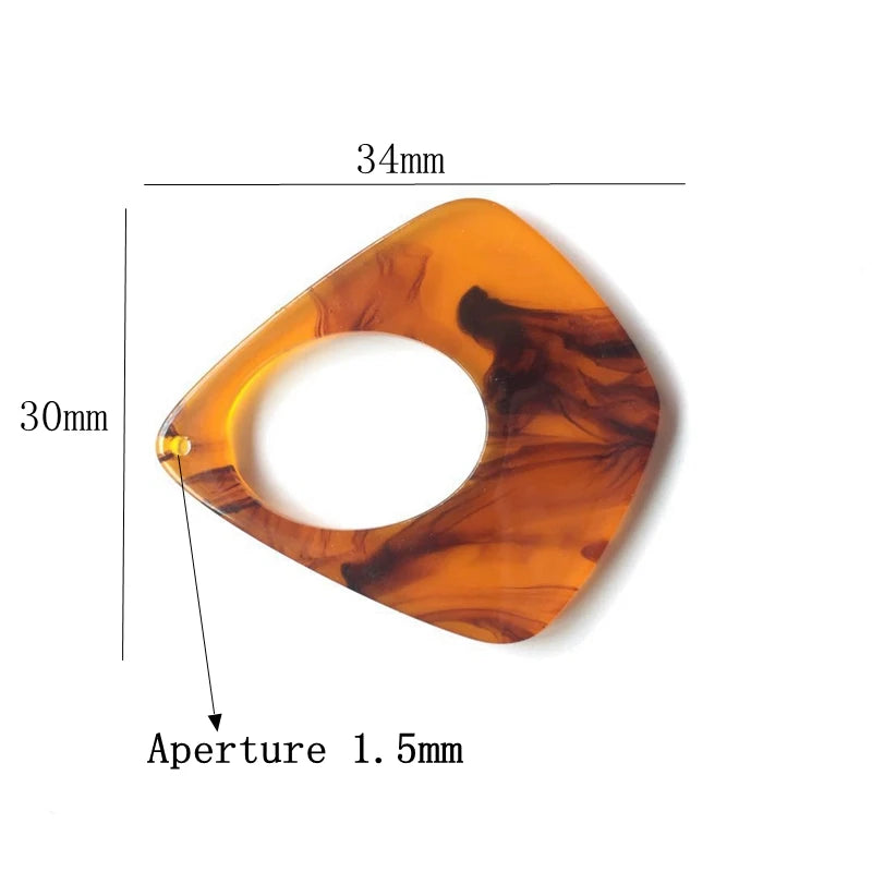 Japan & South Korea Acetic Acid Earrings DIY Jewelry Accessories