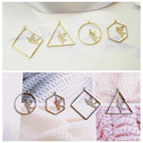 Japan & South Korea Copper Plating Geometric Earring Material