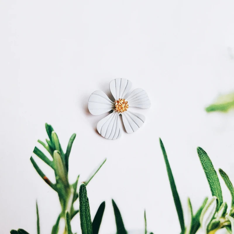 Japan & South Korea DIY Sweet Wind Flower Pendant Material - Pack of 8