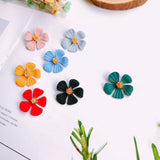 Japan & South Korea DIY Sweet Wind Flower Pendant Material - Pack of 8