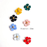 Japan & South Korea DIY Sweet Wind Flower Pendant Material - Pack of 8