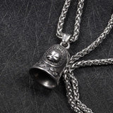 Japan & South Korea Motorcycle Bell Men's Necklace Pendant Chain