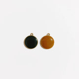 Oil Alloy Mini Candy Round Pendant Jewelry Accessories 4pcs
