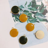 Oil Alloy Mini Candy Pendant DIY Jewelry Earrings 6pcs