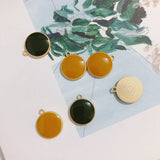 Oil Alloy Mini Candy Pendant DIY Jewelry Earrings 6pcs