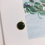 Oil Alloy Mini Candy Pendant DIY Jewelry Earrings 6pcs