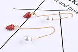 Japan & South Korea Strawberry Pendant DIY Earrings Hair Rope Material
