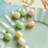 Japanese Bubblegum Texture Drum Beads DIY Jewelry Hair Material