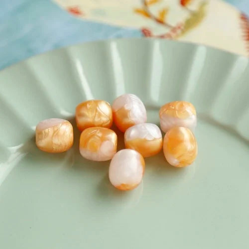 Japanese Bubblegum Texture Drum Beads DIY Jewelry Hair Material