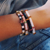 Japanese Ceramic Bracelet Boho Women's Jewelry Statement