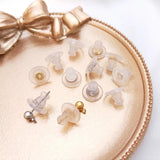 Japanese 18K Silver High-Grade Ear Plug & Nail Set