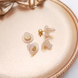 Japanese 18K Silver High-Grade Ear Plug & Nail Set