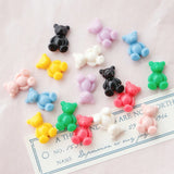 Japanese Bear Resin Earrings Hairpin DIY Jewelry Materials
