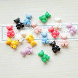 Japanese Bear Resin Earrings Hairpin DIY Jewelry Materials