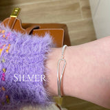 Vintage S925 Sterling Silver Geometric Bracelet