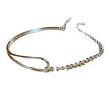 Vintage S925 Sterling Silver Geometric Bracelet