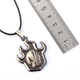BLEACH Anime Necklace Kurosaki Ichigo Flame Sign Pendant Chain