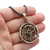 Anime Fullmetal Alchemist Edward Elric Necklaces Alloy Pendants