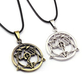 Anime Fullmetal Alchemist Edward Elric Necklaces Alloy Pendants