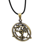 Anime Fullmetal Alchemist Edward Elric Necklaces Alloy Pendants