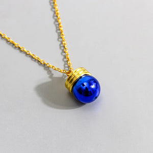Japanese Anime HUNTER HUNTER Necklace Bulb Pendant Chain Earring Jewelry