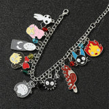 Anime Charm Bracelet Crystal Vintage Women Jewelry Gift