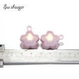 Japanese Sakura Jingle Bells Good Luck Charms Necklace Pendant