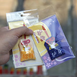 Japanese Embroidery Omamori Pendant Good Luck Rabbit Keychain