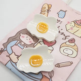 Japanese Acetate Egg Hair Claw Clips Cartoon Pizza Hairpin Headwear Accessories