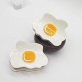 Japanese Acetate Egg Hair Claw Clips Cartoon Pizza Hairpin Headwear Accessories