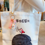 Japanese Lucky Cat Keychain for Women PVC Wristband Key Chain Bag Gift