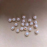 Japanese Flower Bead Akoya Natural Sea Water Pearl Nude Bead Small Pearl