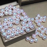 Japanese Flower Bead Akoya Natural Sea Water Pearl Nude Bead Small Pearl