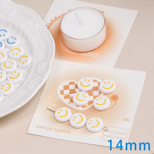 Japanese Ins Soft Girl Smiley Face Hand-made Bracelet