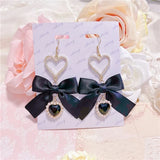 Lolita Style Bow Earrings for Women