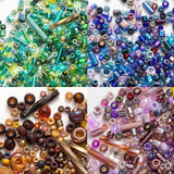 Japanese MKU Glass Beads Shapes Mixed Loose Bead For DIY Jewelry Craft Making