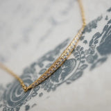 Japanese Zircon Antique Necklace Bracelet Set