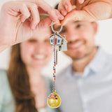 Japanese Ornament Hanging Charm Keychain Pendant Blessing