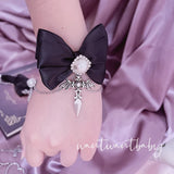 Sweet Bow Rhinestone Necklace for Women