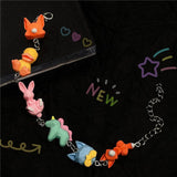 3D Fox Rabbit Bulldog Unicorn Girl Bracelet