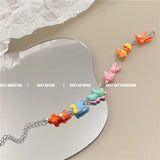 3D Fox Rabbit Bulldog Unicorn Girl Bracelet