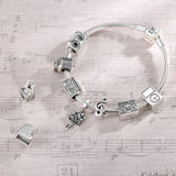Sushi Circus Show 925 Silver Charms Beads for Bracelet Jewelry