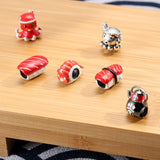 Sushi Circus Show 925 Silver Charms Beads for Bracelet Jewelry