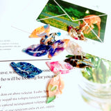 Japanese & Acetic Acid Multi-Color Natural Leaves DIY Jewelry Earrings